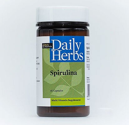 Sprirulina Organic Capsule - 66 % Protein rich super health food