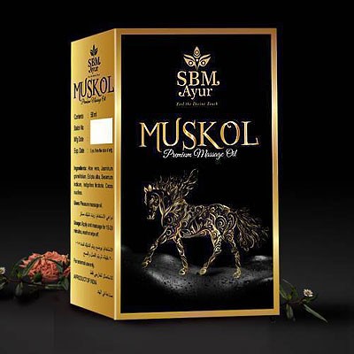 SBM MUSKOL OIL - Massage Oil For Men