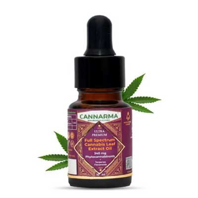 Cannarma Full Spectrum Hemp (Cannabis) Extract Oil for Menstrual cramps